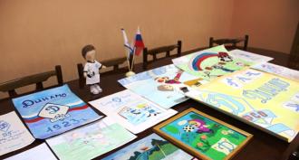 Children of Employees UFSIN expressed attitude to sports in creativity