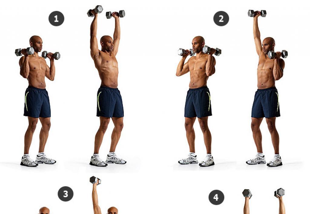 Standing barbell press: the best exercise for pumping up your shoulders